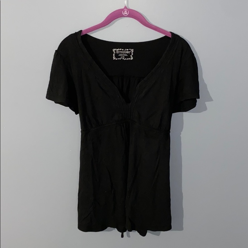 Black Motherhood Maternity Tee